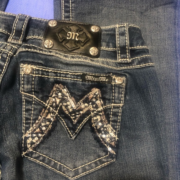Miss Me Jeans Size 27 Bootcut - Picture 4 of 6